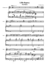 Two Melodies for clarinet and piano